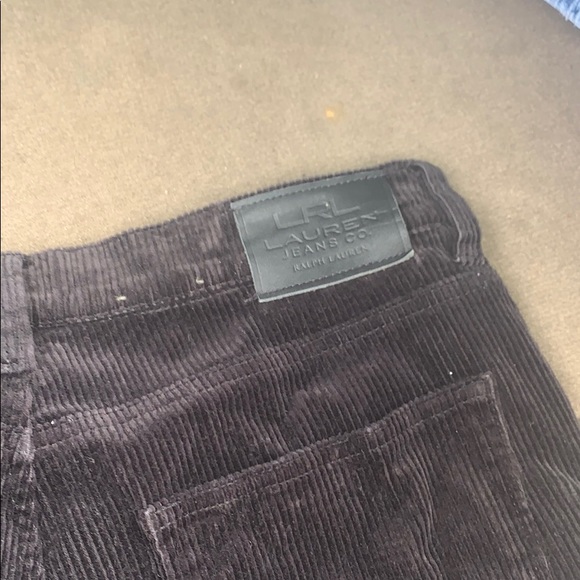 Denim - Black Ralph Lauren women’s corduroy pants